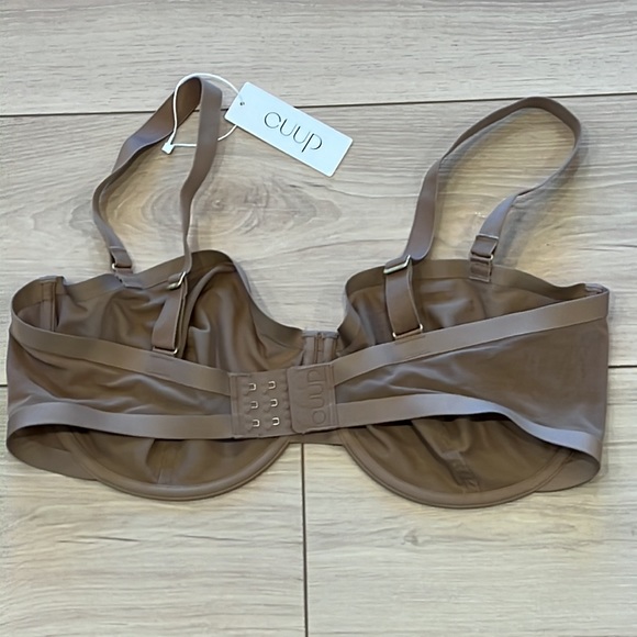 CUUP The Balconette Mesh Bra - Taupe - Picture 7 of 10